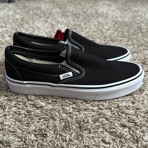 Vans Black Slip-On Shoes - Picture 2 of 9